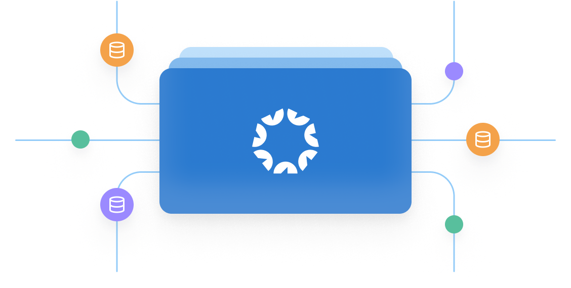 Abstract image of data collection